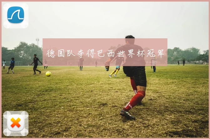 德国队夺得巴西世界杯冠军