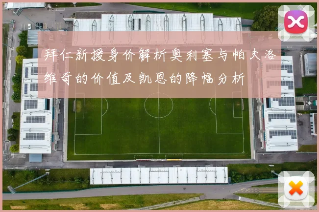 拜仁新援身价解析奥利塞与帕夫洛维奇的价值及凯恩的降幅分析